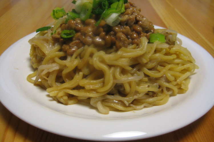 納豆チーズ焼きそば レシピ 作り方 By かおるっち クックパッド