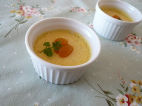 かぼちゃと豆腐のやさしいプリン