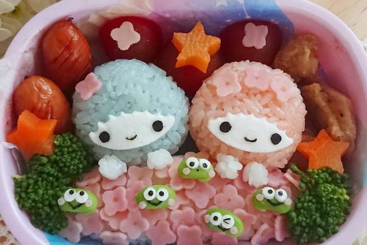 キャラ弁 キキララちゃんの紫陽花弁当 レシピ 作り方 By Zun Ko クックパッド 簡単おいしいみんなのレシピが361万品