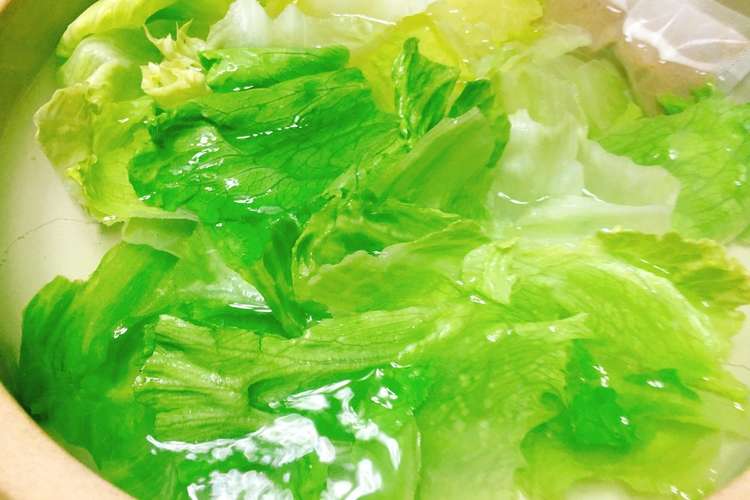 農業女子 農家のレタスしゃぶしゃぶ レシピ 作り方 By 農林水産省 クックパッド