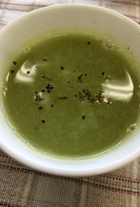 ブロッコリーの芯のスープ