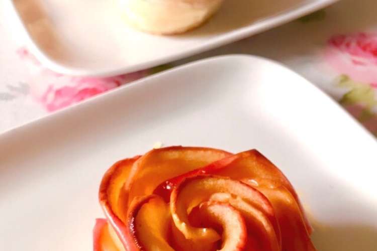 バラのアップルパイ ローズアップルパイ レシピ 作り方 By Reano クックパッド 簡単おいしいみんなのレシピが349万品