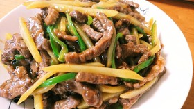 我が家の青椒肉絲☆
