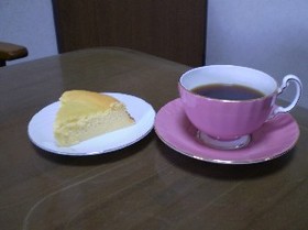 ふわふわ!スフレタイプのチーズケーキ。
