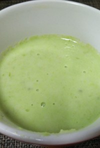 絶品・グリーンアスパラのクリームスープ