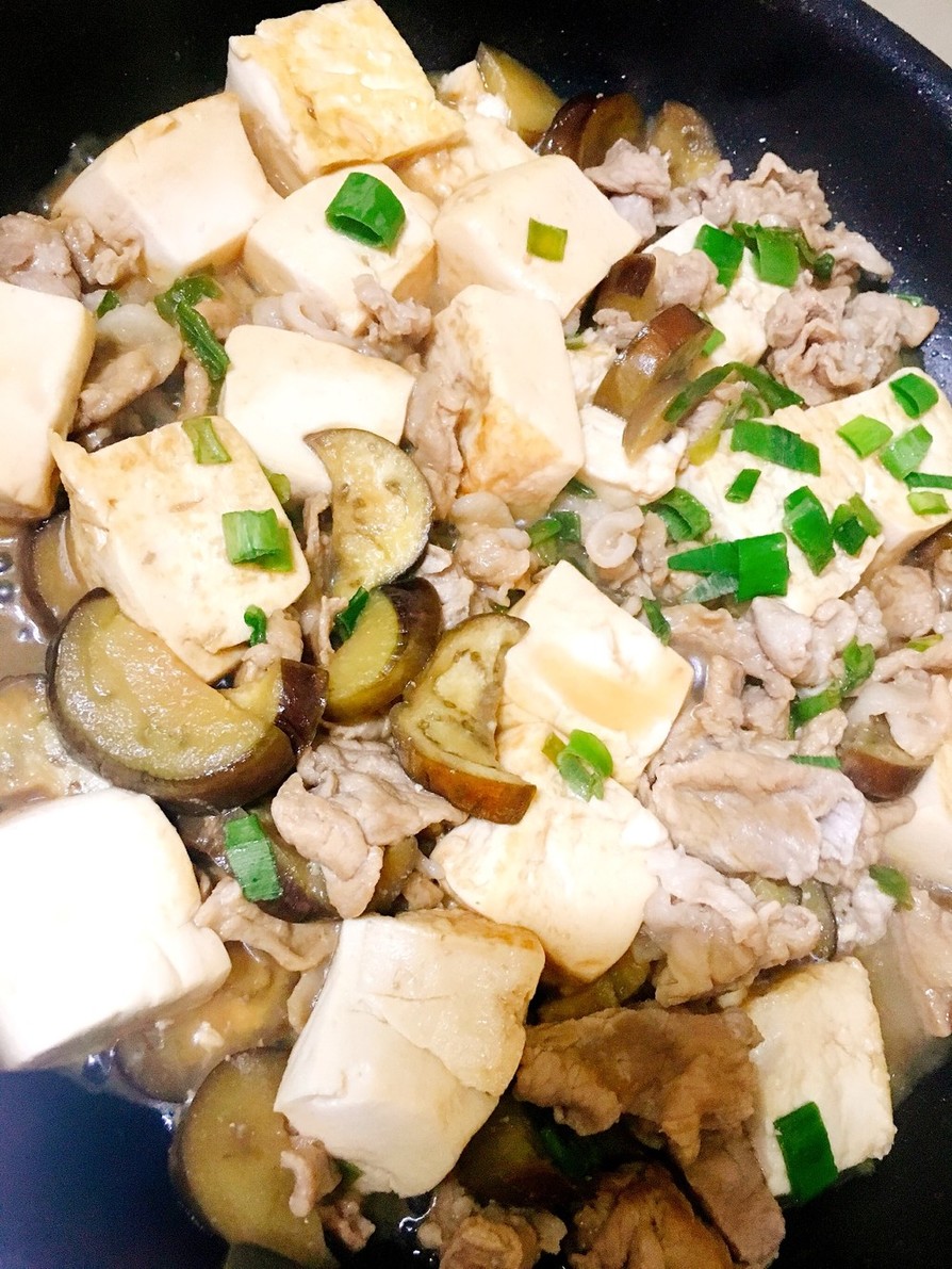 ダイエットに！豆腐と豚肉のポン酢炒めの画像