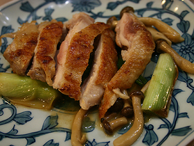 チキンのカリカリ焼きレモン風味