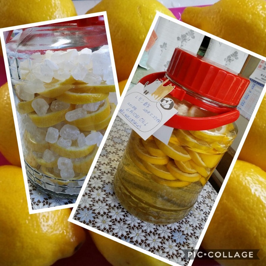 レモン酢で夏バテ知らず❗健康レモン酢の画像