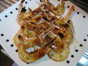 エビのグリル焼き