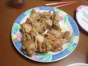 朝から作ろう!!鶏手羽元のにんにく風煮