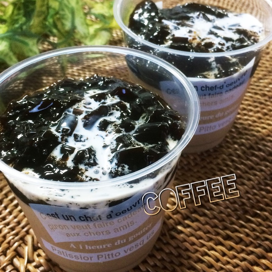 インスタントコーヒームースのレシピ