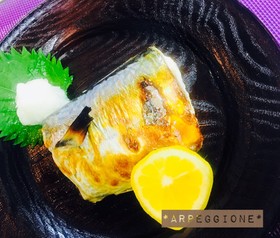 塩酒粕でしと旨♪鯖のヨーグルト漬け焼き