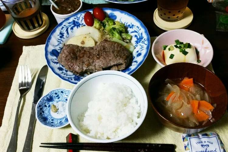 オージービーフステーキを如何に美味しく レシピ 作り方 By 新米ゆうちゃん クックパッド 簡単おいしいみんなのレシピが359万品