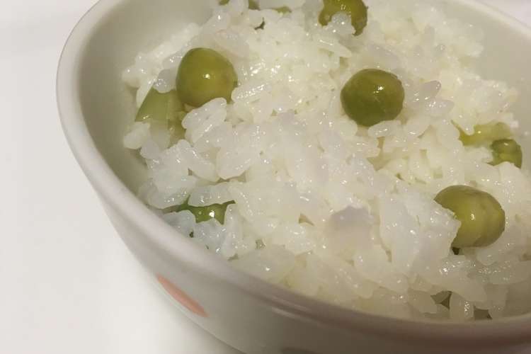 グリンピースご飯 レシピ 作り方 By 看護学生のお食事 クックパッド 簡単おいしいみんなのレシピが358万品