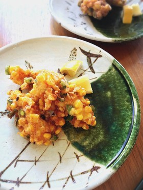 失敗知らず☆エビとコーンのかき揚げ