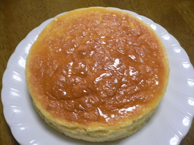 お豆腐deスフレチーズケーキ