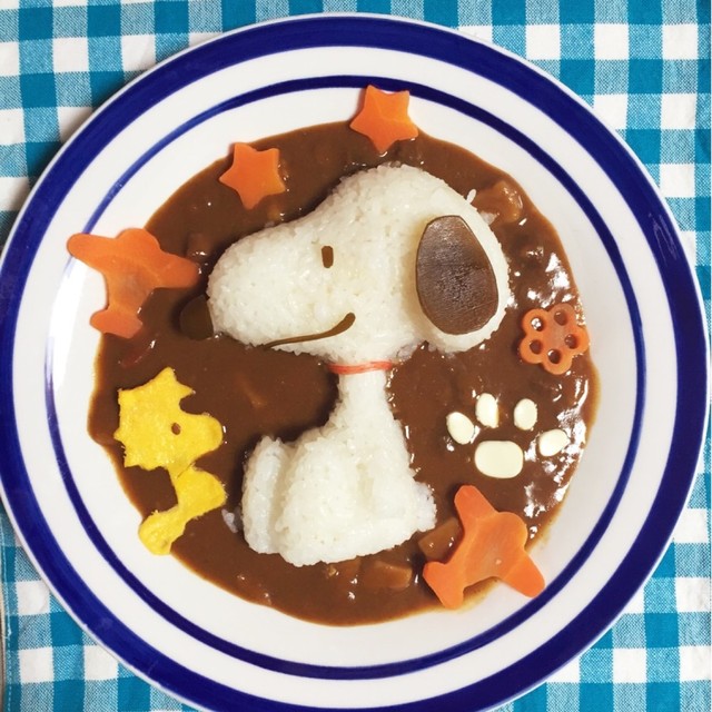 スヌーピーのデコカレー レシピ 作り方 By クック69on5n クックパッド 簡単おいしいみんなのレシピが350万品