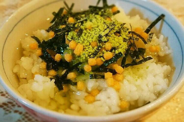 美味しいお茶漬け レシピ 作り方 By みのすけgo クックパッド 簡単おいしいみんなのレシピが353万品