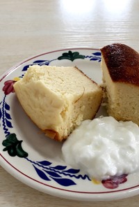 低糖質な炊飯器ヨーグルトチーズケーキ