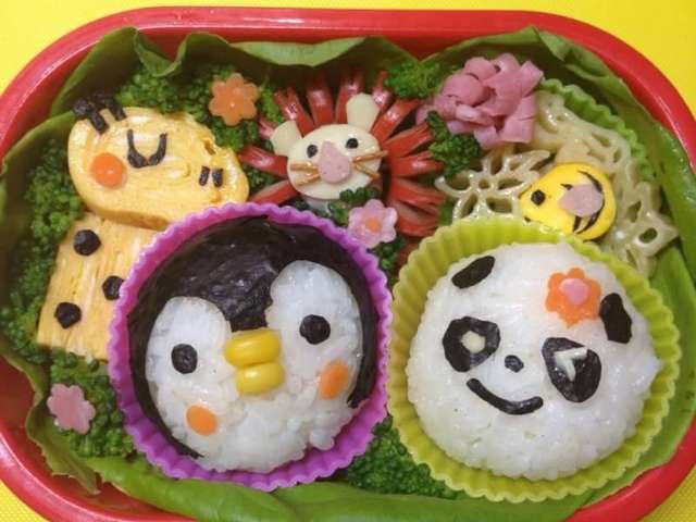 キャラ弁 動物 動物園 遠足 レシピ 作り方 By Avocado