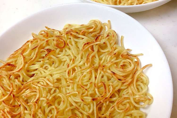かた焼きそば麺 カリカリ ヘルシー版 レシピ 作り方 By ３匹の子ぶた クックパッド 簡単おいしいみんなのレシピが360万品