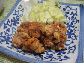 簡単!鶏の唐揚げガーリック味