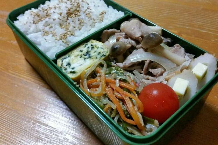 お弁当に豚こま切れ肉のポン酢炒め レシピ 作り方 By ひろち クックパッド