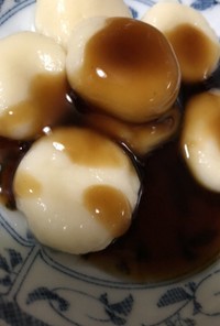 豆腐白玉みたらし団子(小学生食育レシピ)