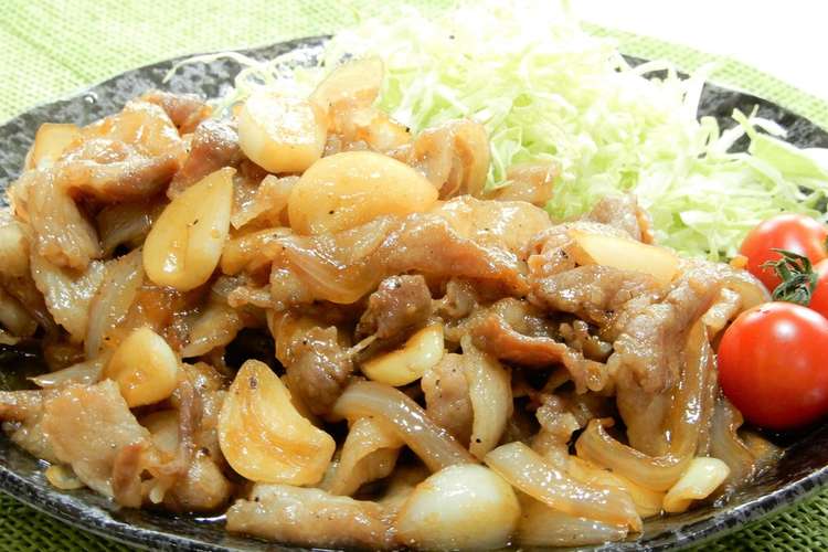 ニンニクと豚バラ肉のスタミナ炒め レシピ 作り方 By 今日のおうちごはん クックパッド 簡単おいしいみんなのレシピが358万品