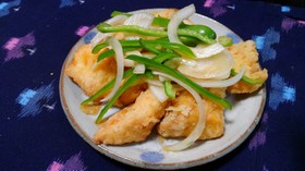 イシモチの南蛮漬け