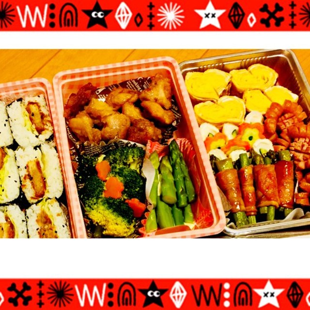 ハートの卵焼きと向日葵ウインナーのお弁当 レシピ 作り方 By のんちのごはん クックパッド 簡単おいしいみんなのレシピが350万品