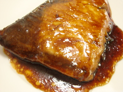 おかんレシピ☆フライパンでブリの鍋照り！の写真