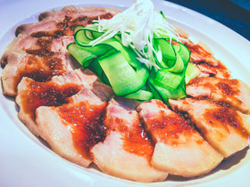 四川料理の定番 雲白肉(ウンパイロウ)