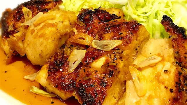 スタミナ 焼くだけガーリックチキン レシピ 作り方 By Chico クックパッド 簡単おいしいみんなのレシピが360万品