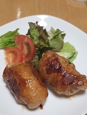 簡単肉巻きおにぎり