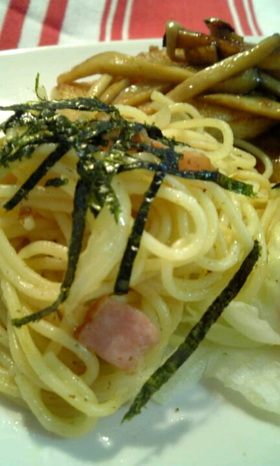 シンプル☆和風パスタ