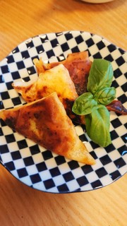 イタリアンな、焼き春巻の写真