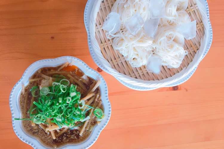 簡単素麺アレンジ ごぼうそうめん レシピ 作り方 By Yukari Bu クックパッド