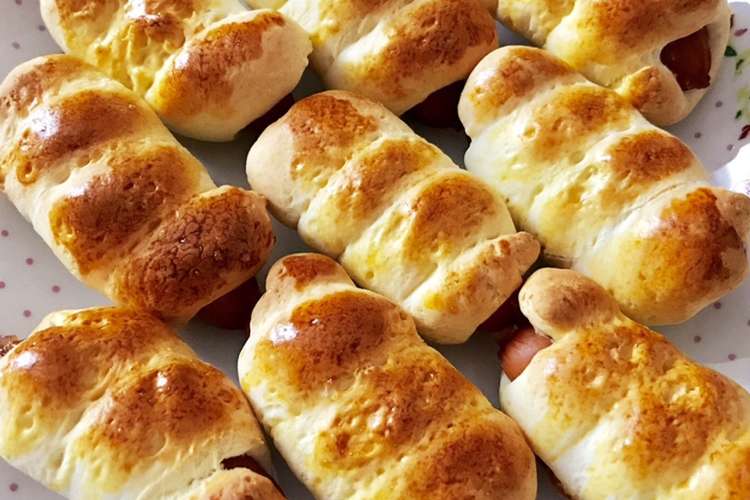 Hmで簡単 ぐるぐるウインナーパン レシピ 作り方 By Kimi クックパッド 簡単おいしいみんなのレシピが353万品
