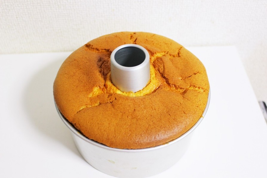 プレーンシフォンケーキ（大豆スイーツ粉）の画像
