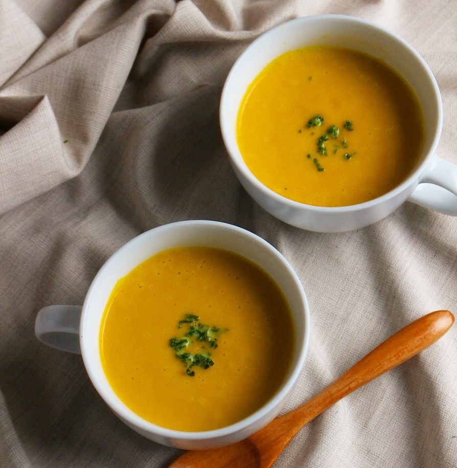 簡単♫かぼちゃのポタージュ（スープ）の画像