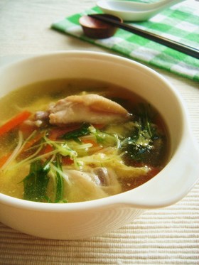 栄養満点!お手軽食べるスープ