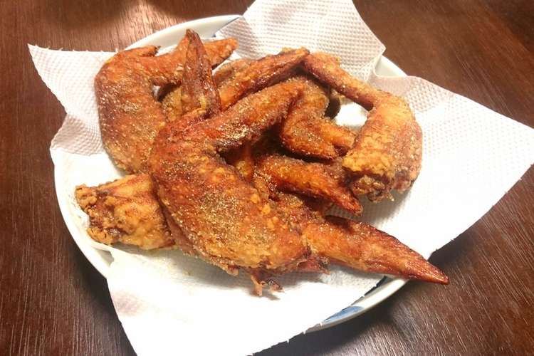 魔法のパウダー スパイシー手羽先 レシピ 作り方 By チャンコ ラボ クックパッド
