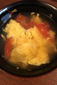 トマトと卵のスープ