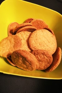 材料&分量簡単サクカリっクッキー