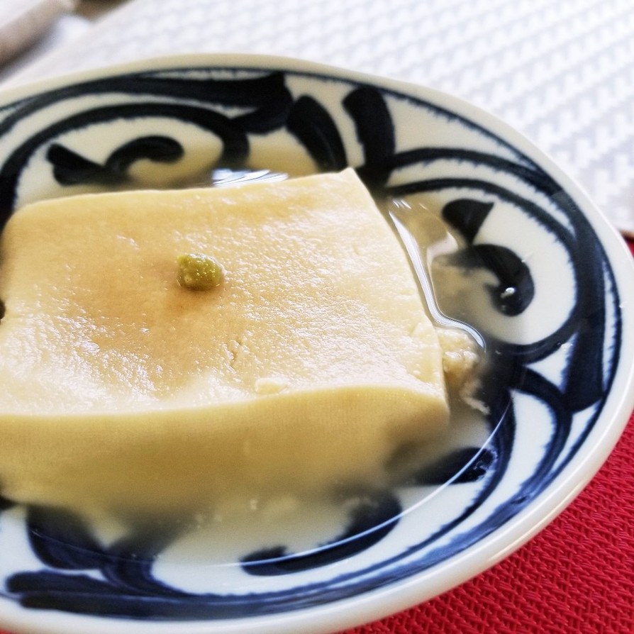 トロトロな高野豆腐の画像