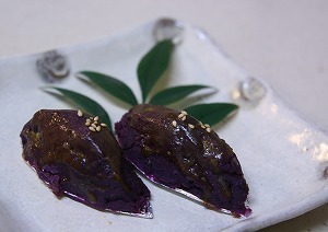 紫芋のスイートポテト♪の画像