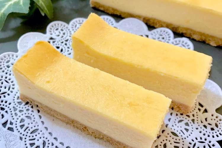 バレンタインチョコスティックチーズケーキ レシピ 作り方 By Pixus クックパッド
