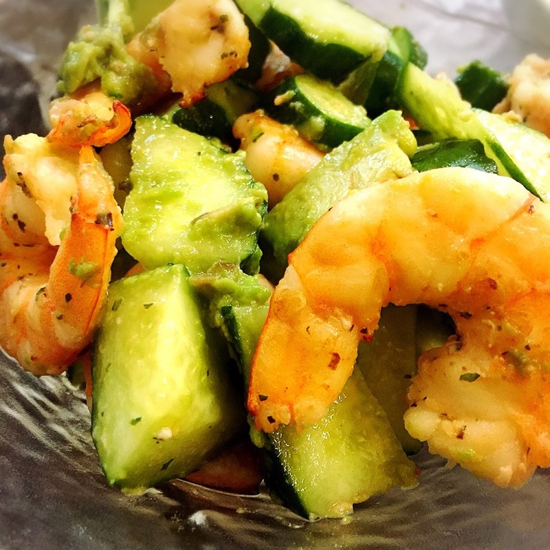 グリルエビボイルパックのレシピ