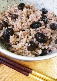 ✨簡単✨ほったらかし❤️黒豆ご飯♫